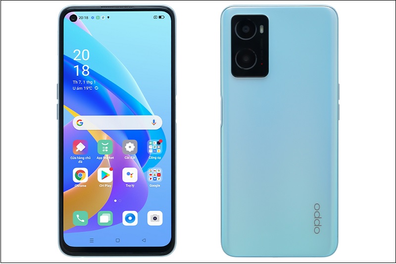 Điện thoại OPPO A76 c&oacute; thiết kế trẻ trung